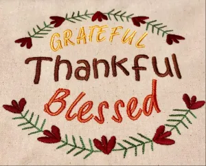 AGD 10638 Grateful Thankful Blessed