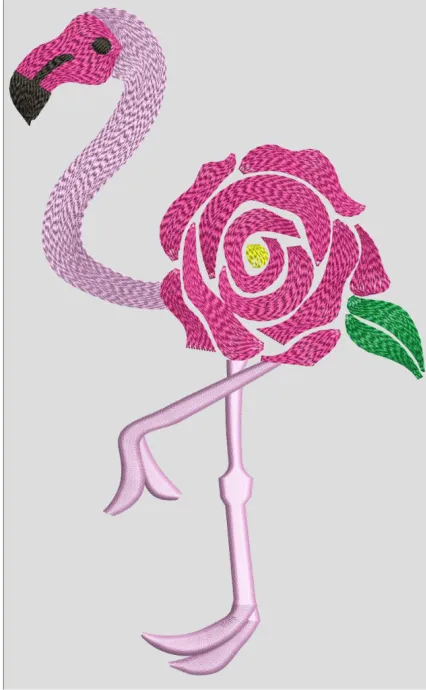 AGD 2784 Flower Flamingo