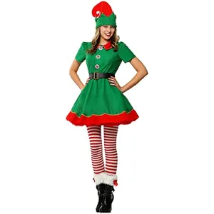 Amy Fashion - Christmas Holiday Elf Costume Hat Elf Costume