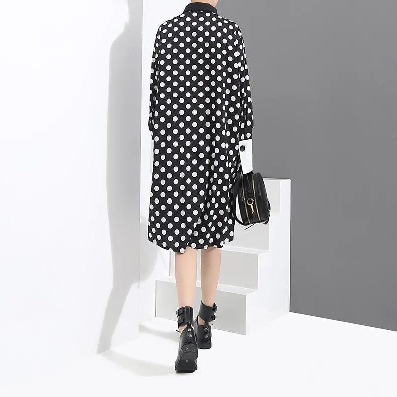 Annie Stripe Dot Dress