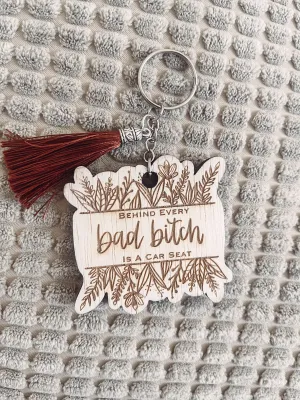 Bad Bitch keychain