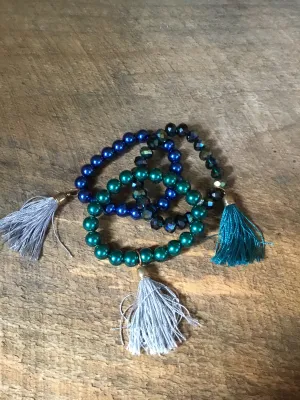 Beaded Tassel Bracelets