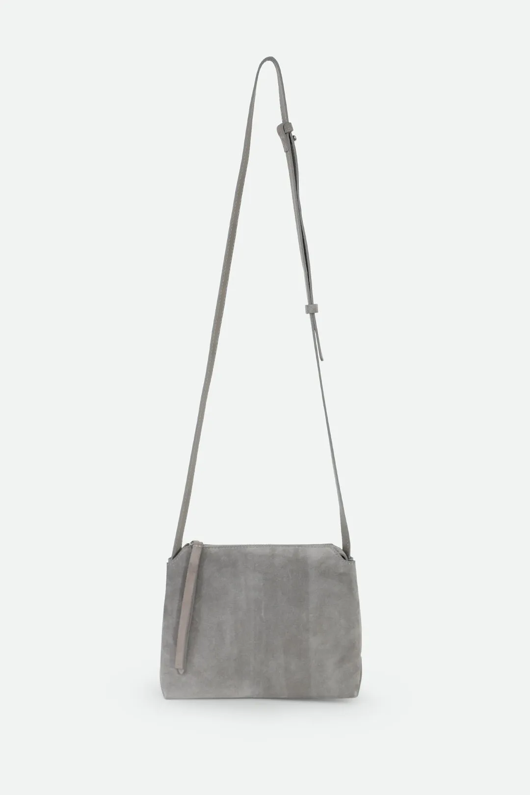 BRIDGET CROSSBODY SUEDE BAG IN GREY