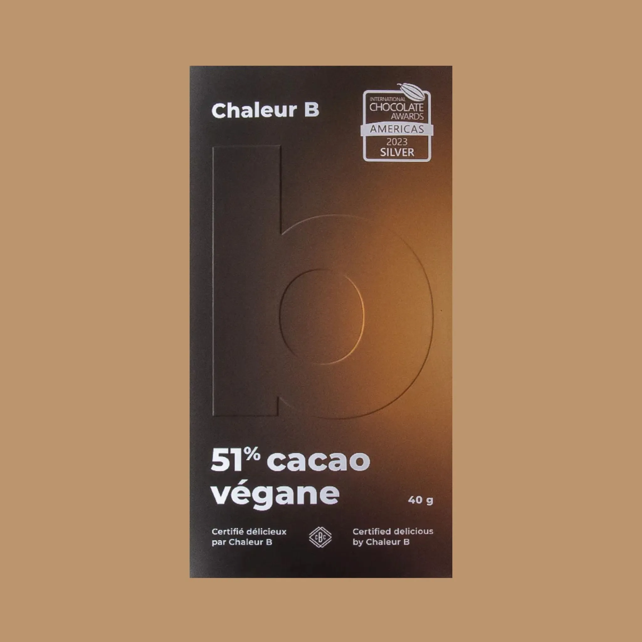 Chaleur B Chocolat - Vegan Milk 51%