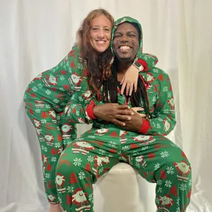 Christmas Onesie Adult Couples Christmas Pajamas