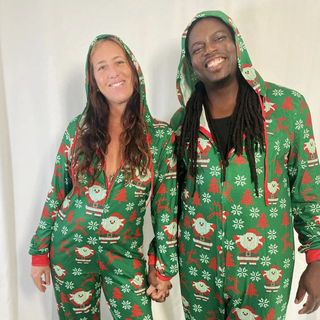 Christmas Onesie Adult Couples Christmas Pajamas