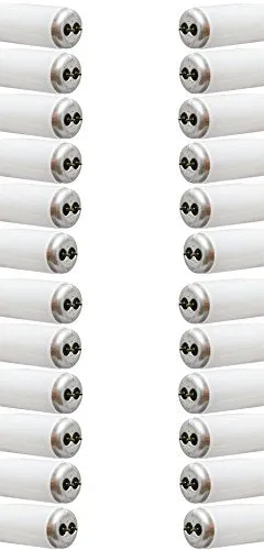 GE Lighting Garage Lighting & Basement 80084 30-Watt, 2200-Lumen T12 Light Bulb with Medium Bi-Pin Base, 24-Pack