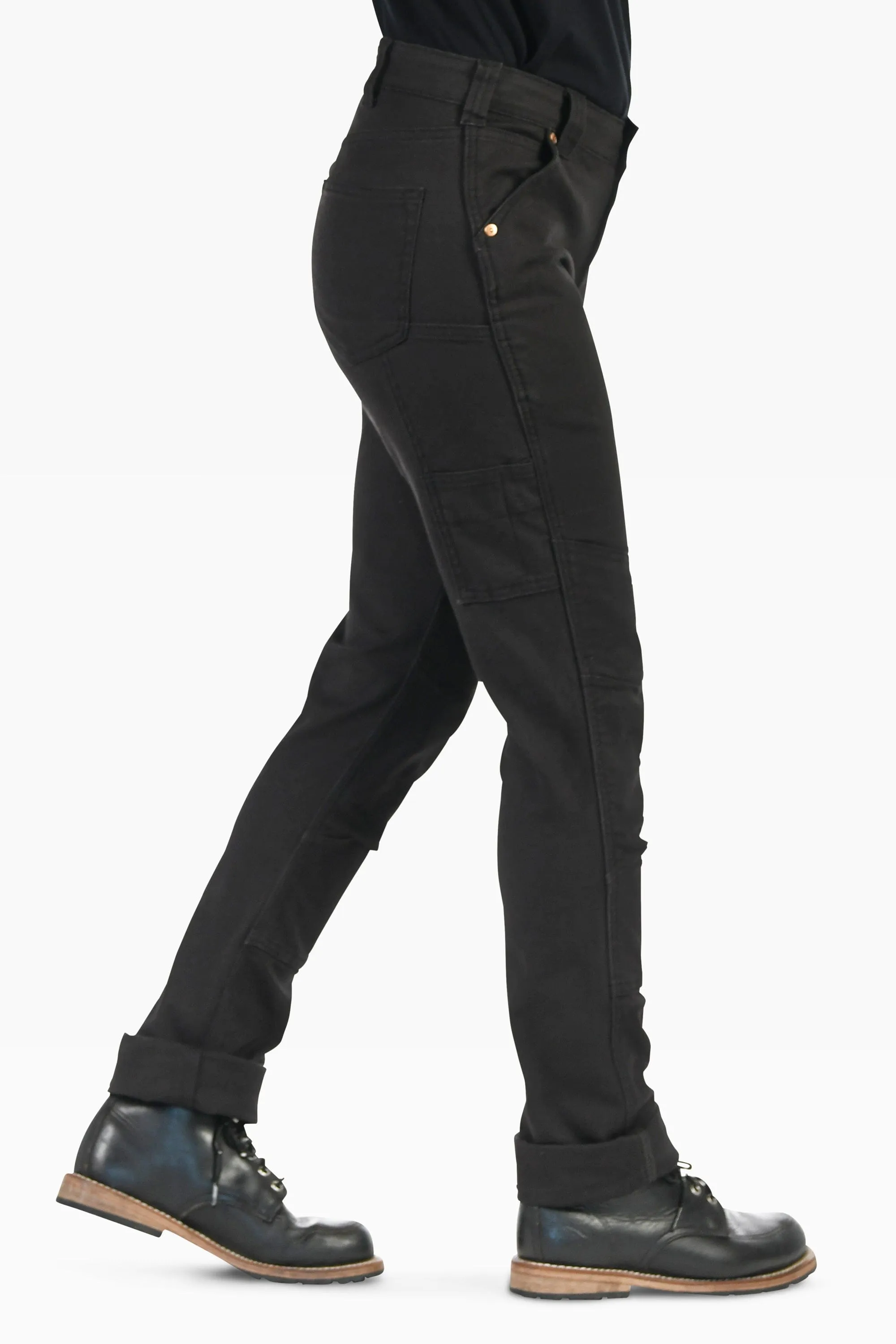 GO TO™ Stretch Canvas Pants in Carbon Black