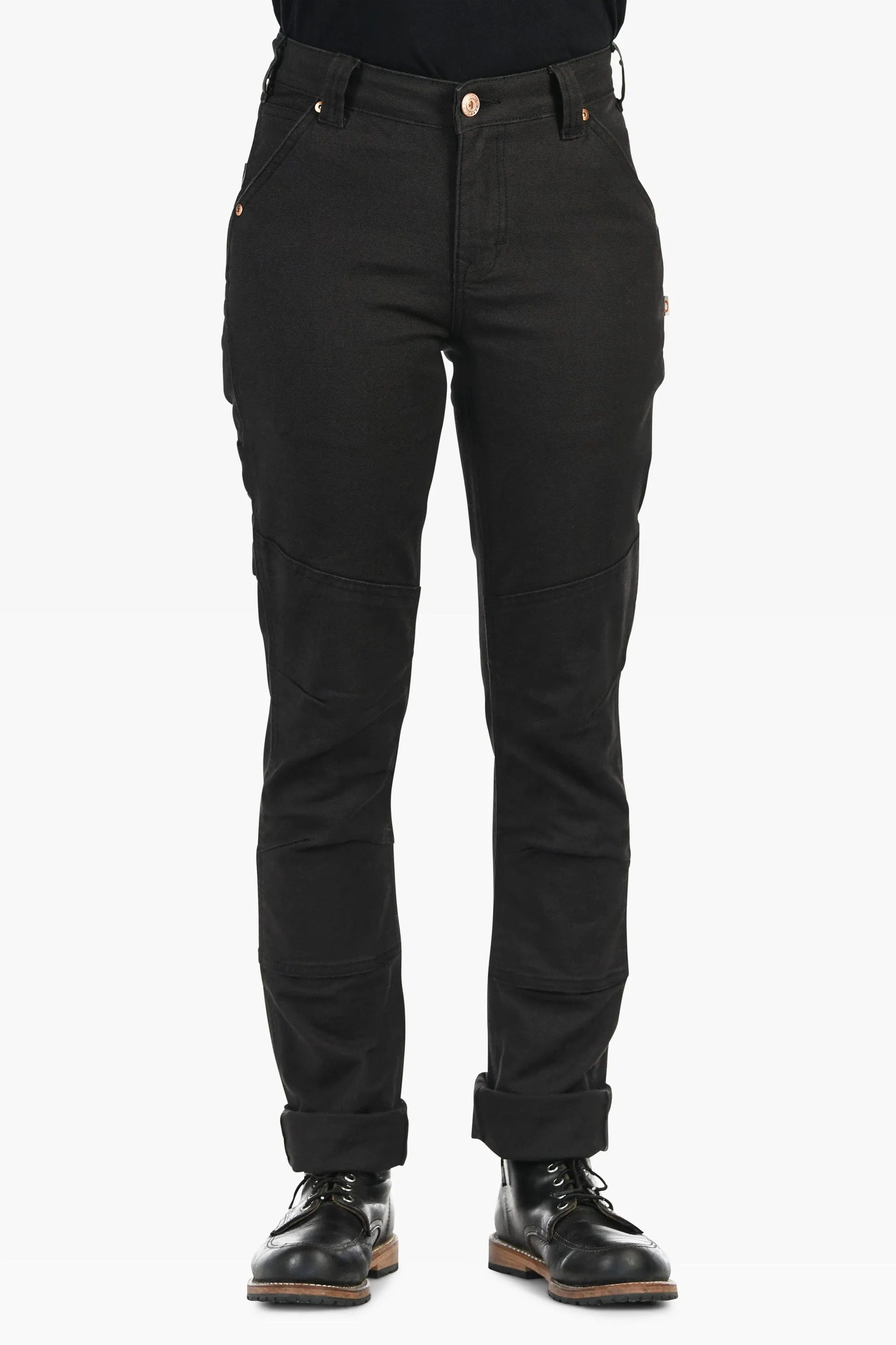 GO TO™ Stretch Canvas Pants in Carbon Black