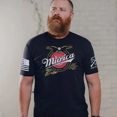 Grunt Style Murica Brewing Tshirt (Midnight Navy)