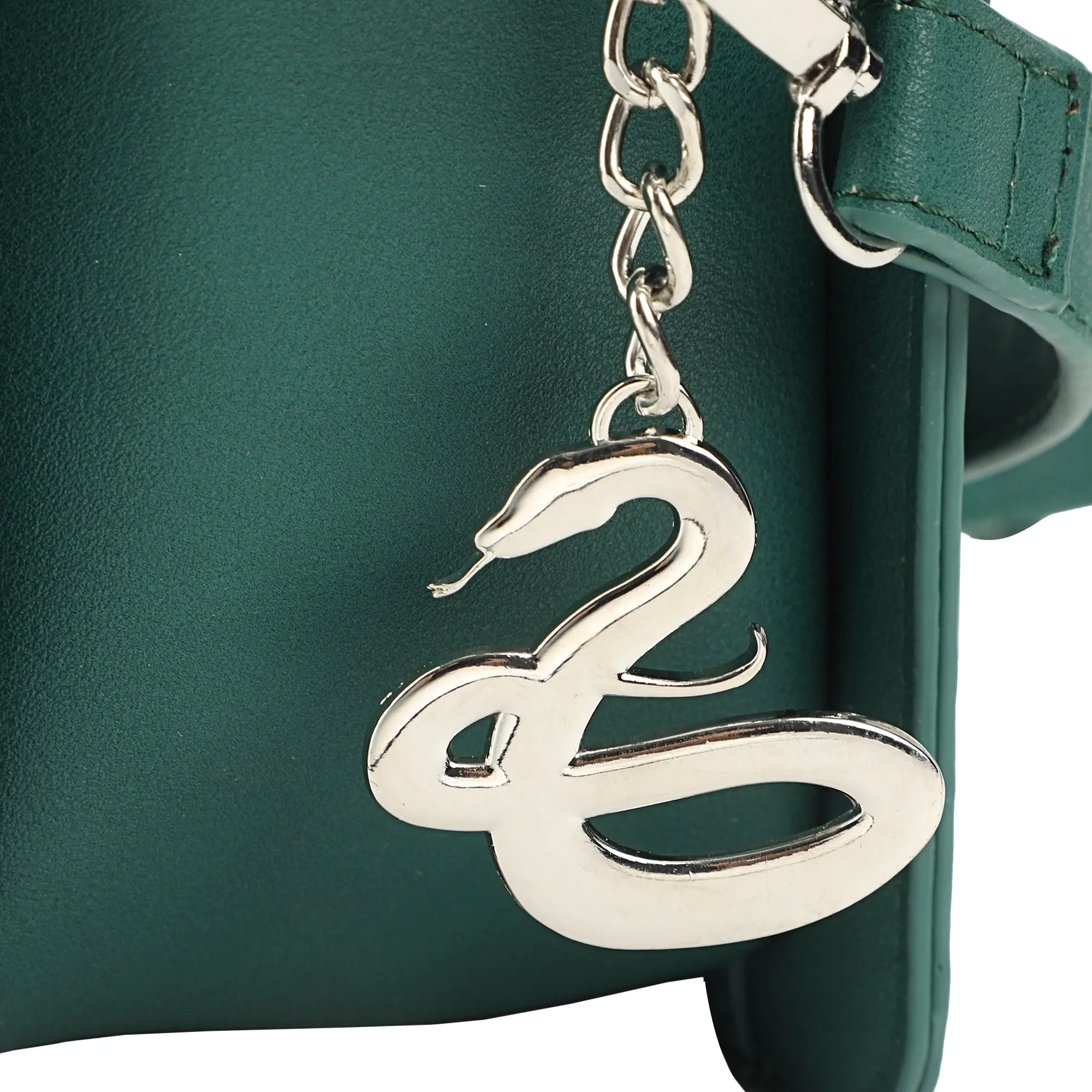 Harry Potter Slytherin Satchel Handbag with Charms