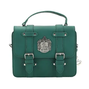 Harry Potter Slytherin Satchel Handbag with Charms