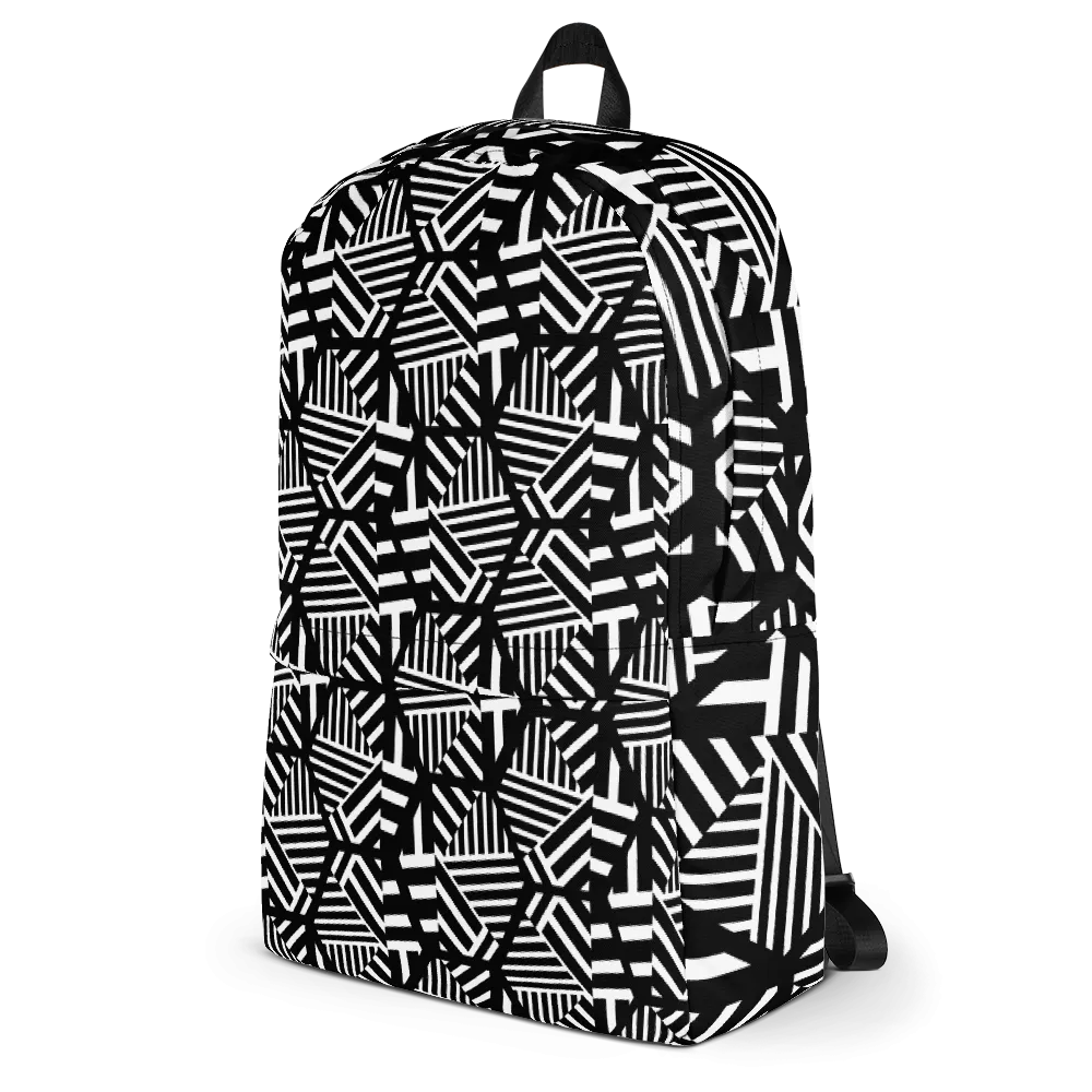 Hexagon Pattern Backpack