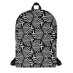 Hexagon Pattern Backpack