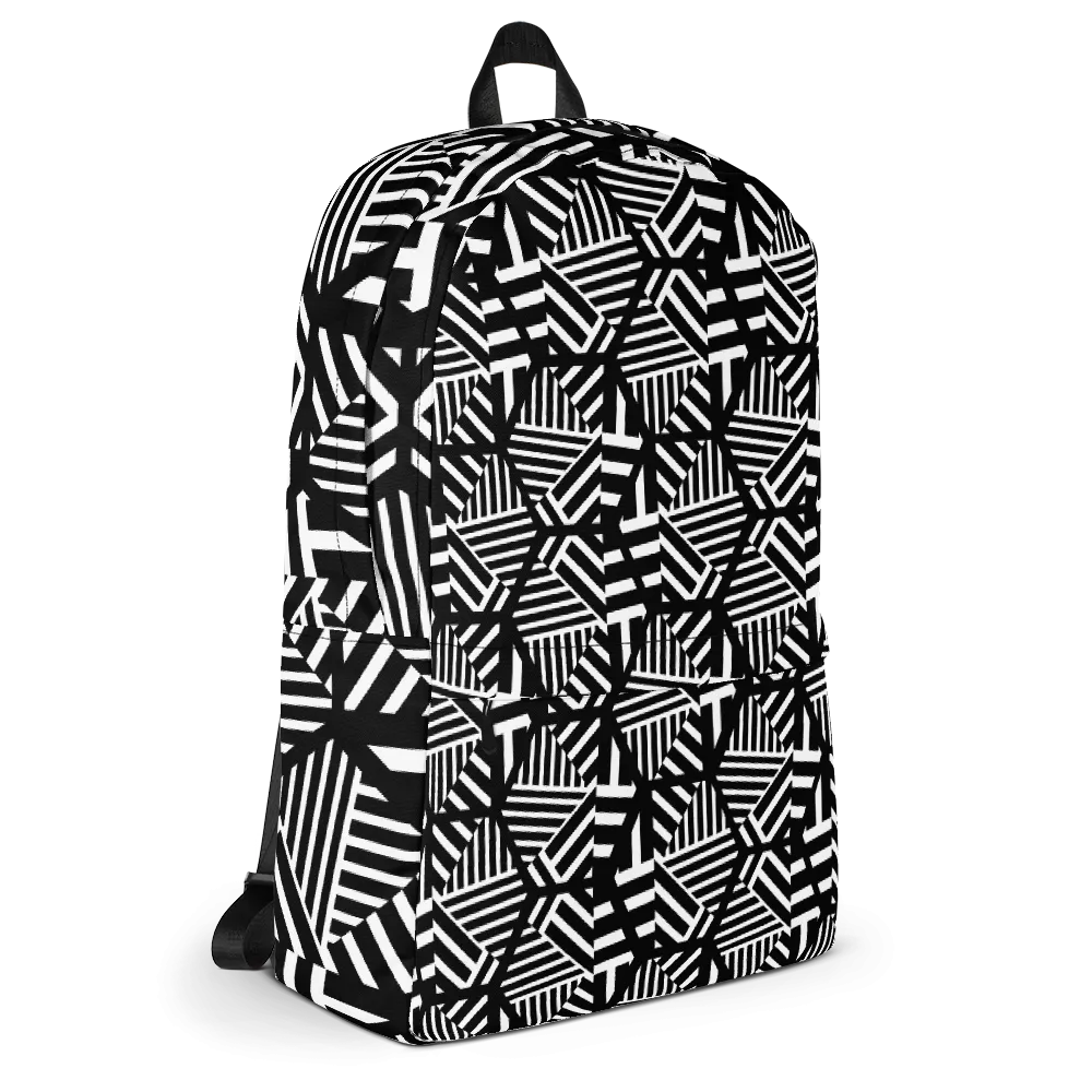 Hexagon Pattern Backpack