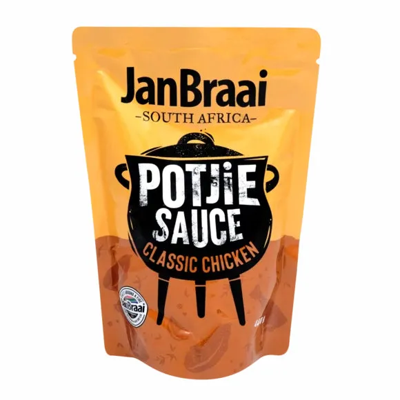 Jan Braai Classic Chicken Potjie Sauce Bag 400g