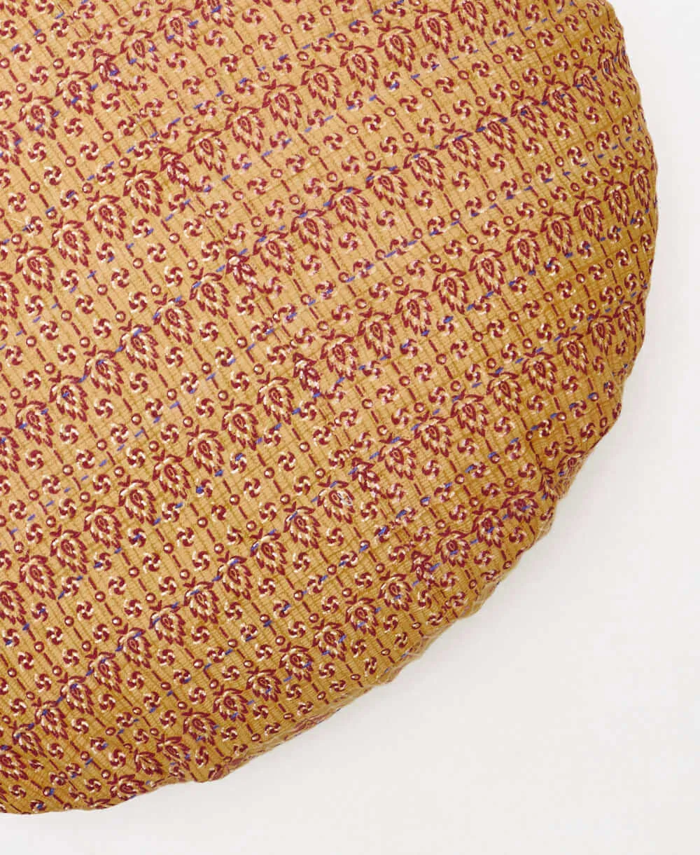 Kantha Round Pillow - No. 240219