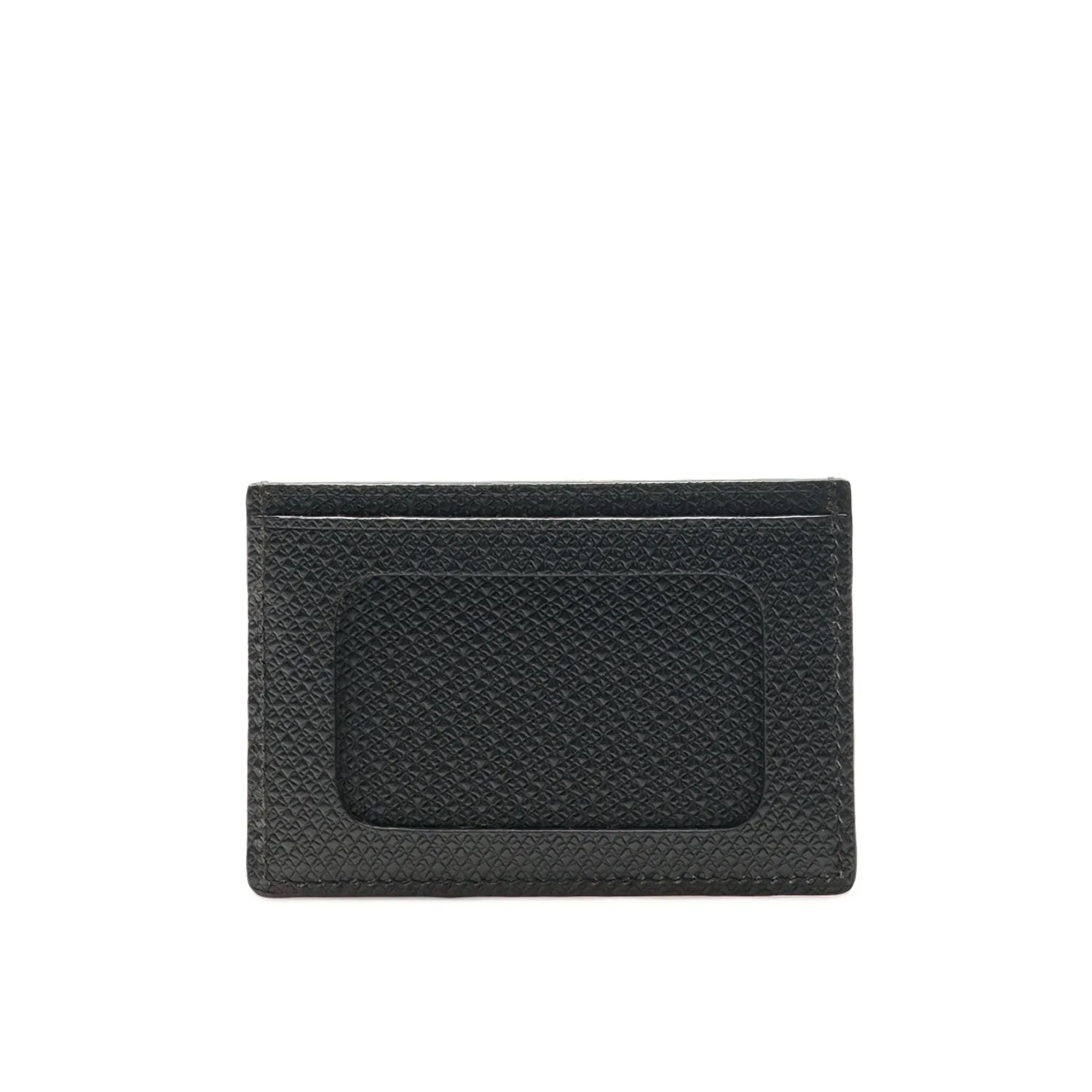 Magnanni 1283 Men's Black Pebble Leather Card Holder Wallet (MAW1008)