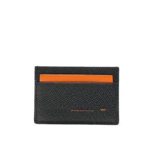 Magnanni 1283 Men's Black Pebble Leather Card Holder Wallet (MAW1008)