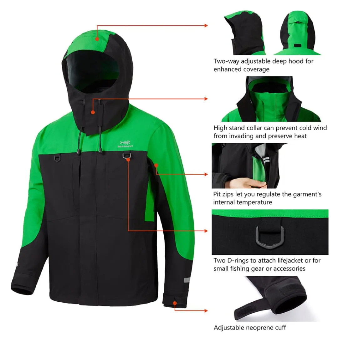 Mens's Valor Breathable Waterproof Fishing Jacket