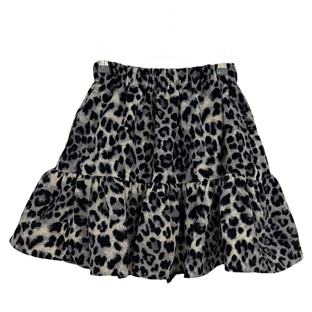 Mini Skort in Animal Print #Lewkin Original Kpop #1216K102