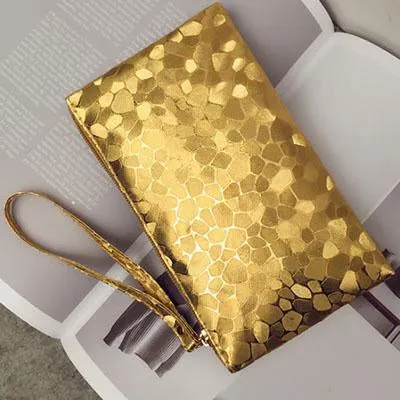 Mini Stone Pattern Women Clutch Bag