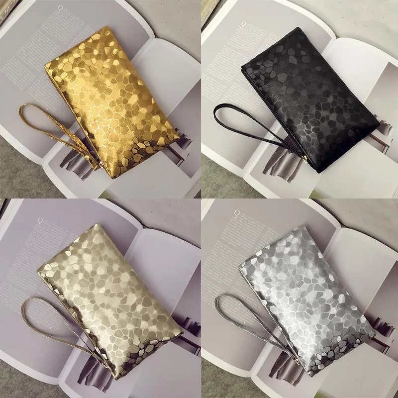 Mini Stone Pattern Women Clutch Bag