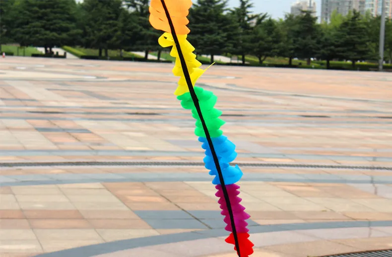 new design 6m rainbow tail