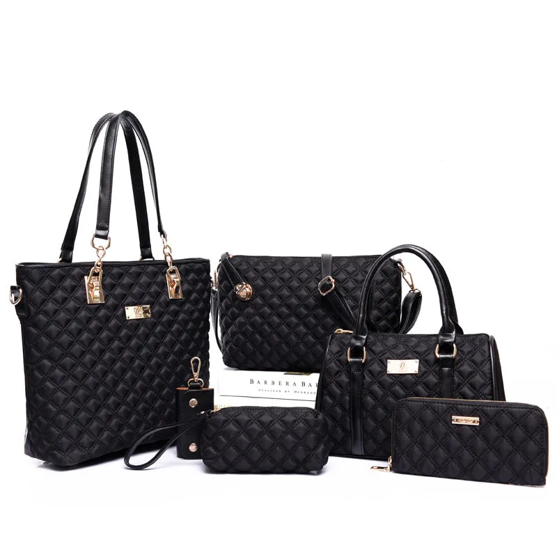 New Multi-Piece Combination Women's Bag Nylon Embroidery Thread