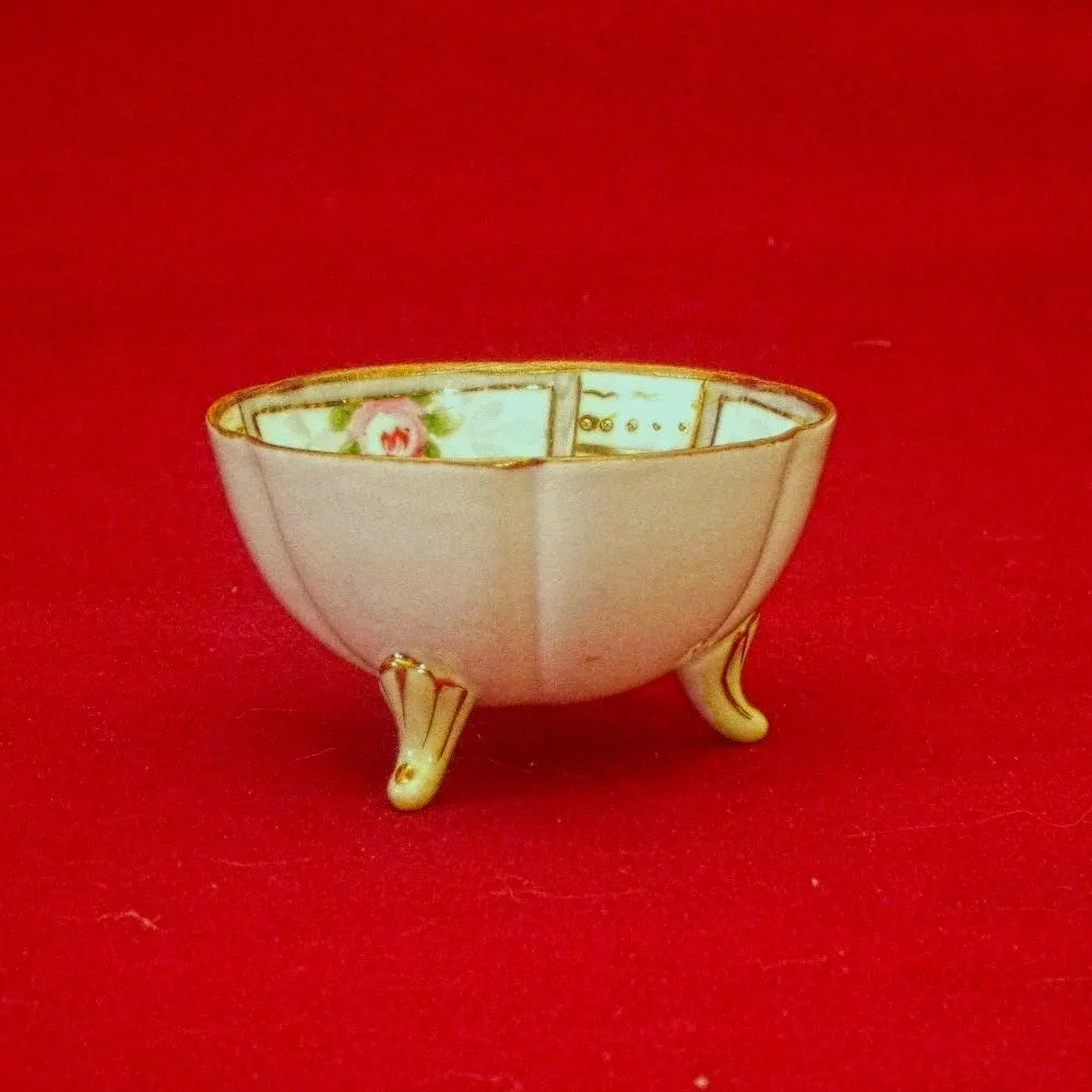 Nippon Hand Painted With Gold Trim