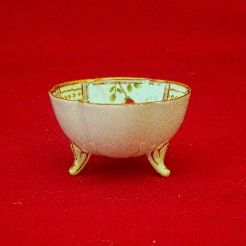 Nippon Hand Painted With Gold Trim