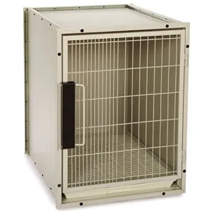 ProSelect Steel Modular Kennel Pet Cage, Medium, Sandstone