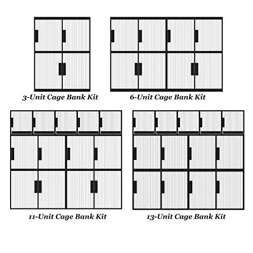 ProSelect Steel Modular Kennel Pet Cage, Medium, Sandstone