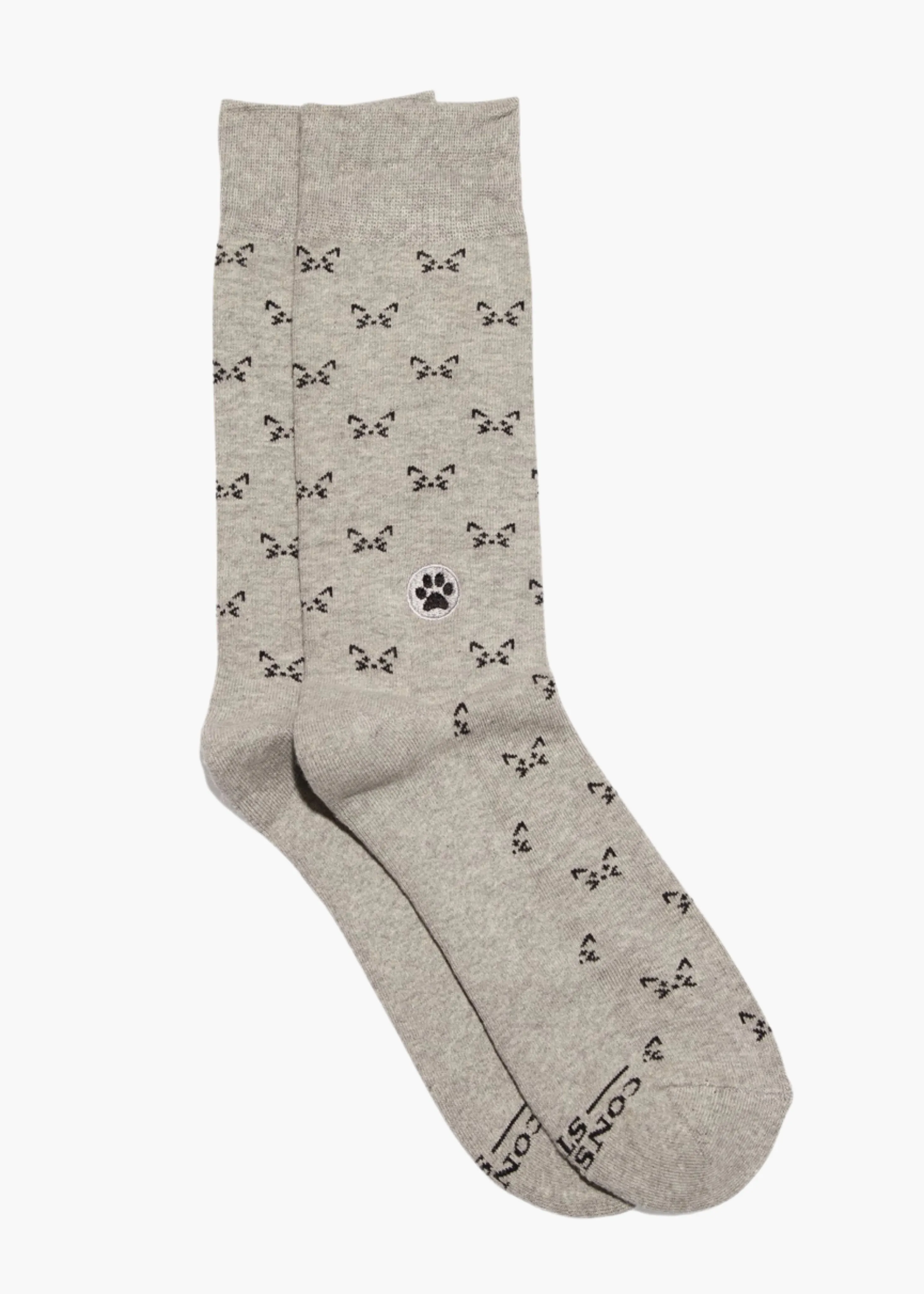 Save cats socks, grey