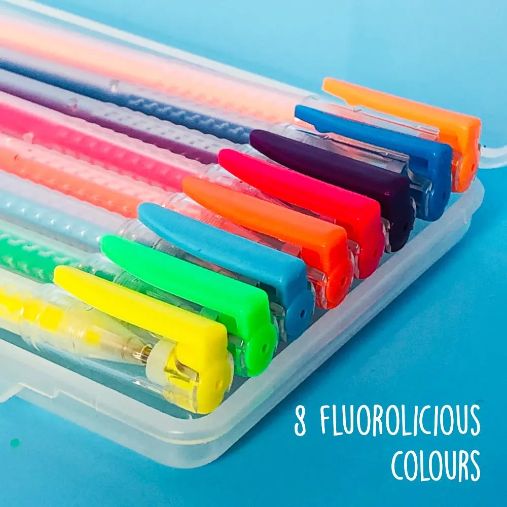 Scented Fluorolicious Neon Gel Pens