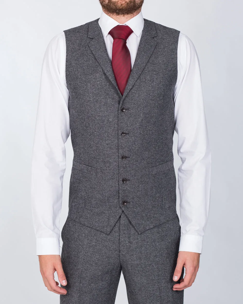 Skopes Tommy Slim Fit Tall Waistcoat (grey)