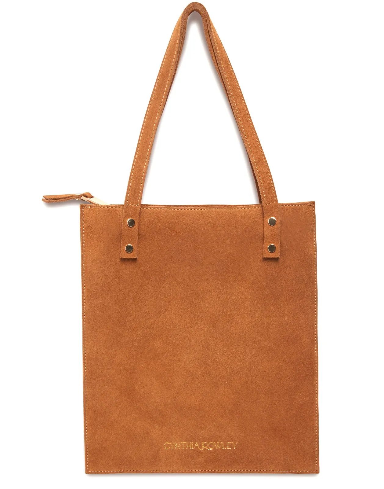 Sleek Suede Tote