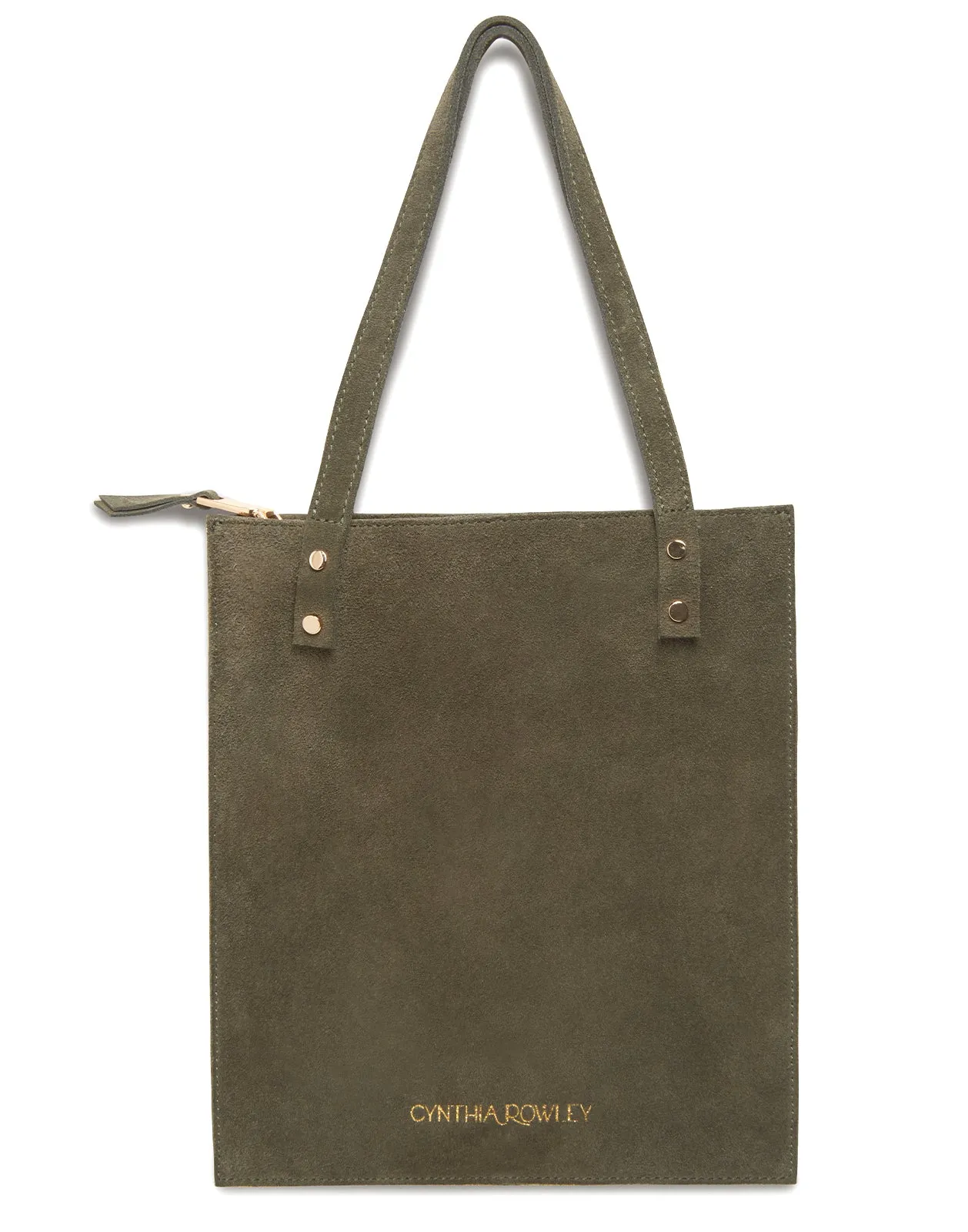 Sleek Suede Tote