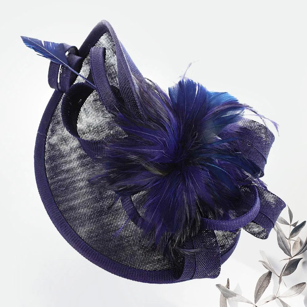 Women Fashion Fascinator-2966 purple