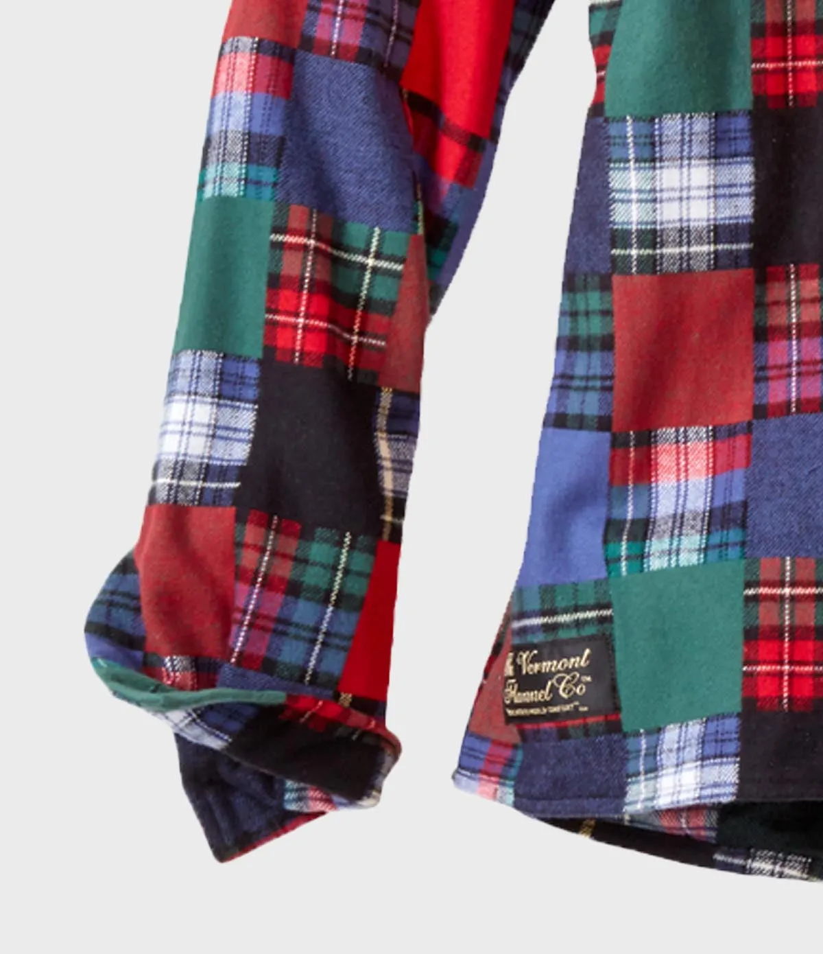 Women's Classic Flannel Shacket - Patchwork