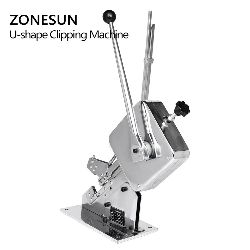 ZONESUN Manual U-shape Clipping Machine