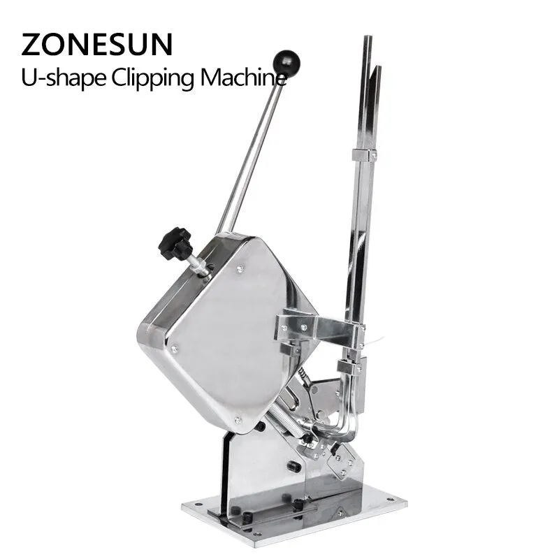 ZONESUN Manual U-shape Clipping Machine